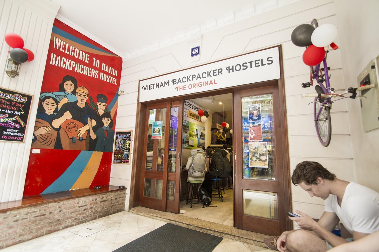 Vietnam Backpacker Hostels - Original Hanoi Eksteriør billede